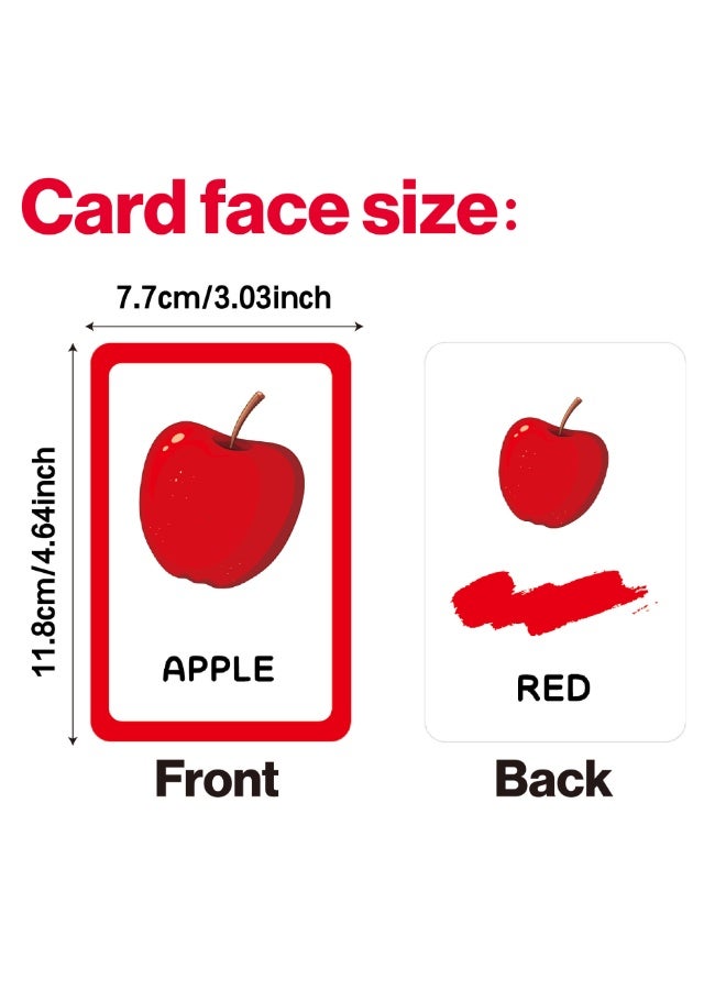 Capstro Kids Early Education Digital Flash Cards – Picture-Based Learning Card Set for Toddlers | Cartoon Animal Recognition, Visual Vocabulary & Screen-Free Educational – Cartoon Animals - Image 4